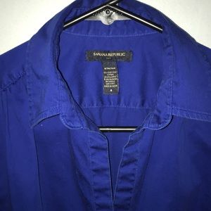 Banana Republic Tops - Women’s Banana Republic Blouse in Blue, 4 Banana Republic Tops - Women’s Banana Republic Blouse in Blue, 4